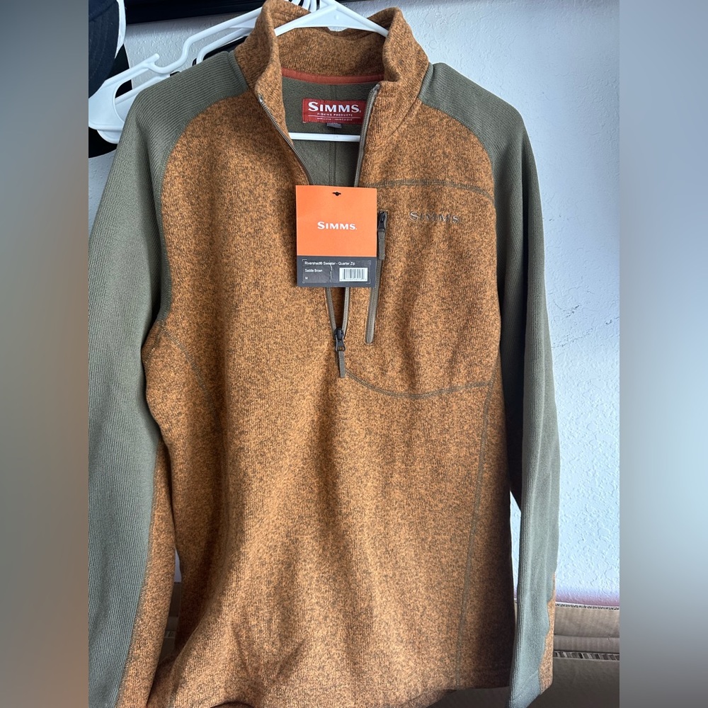 Simms Rivershed Quarterzip